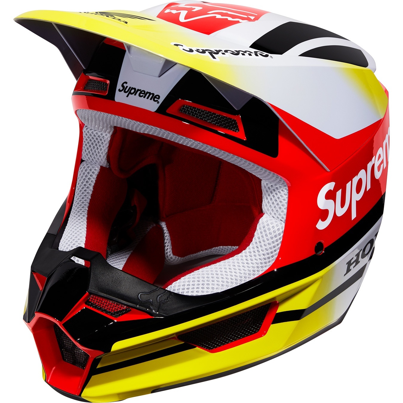 Supreme®/Honda® Fox® Racing V1 Helmet view 6
